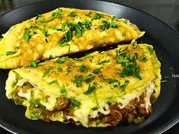 Cheese Chicken Omelet